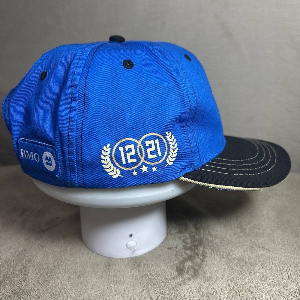 NBA Milwaukee Bucks Jrue Holiday Designed Hat Stadium Giveaway BMO Blue 2021. - Picture 3 of 7